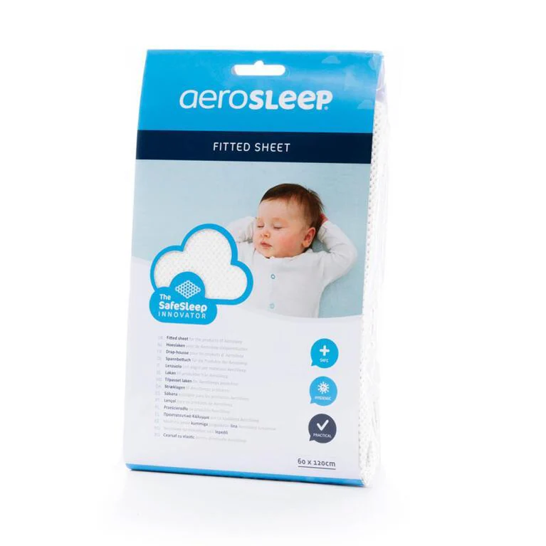 Lençol Ajustável 120x60cm SafeSleep мініатюра 2
