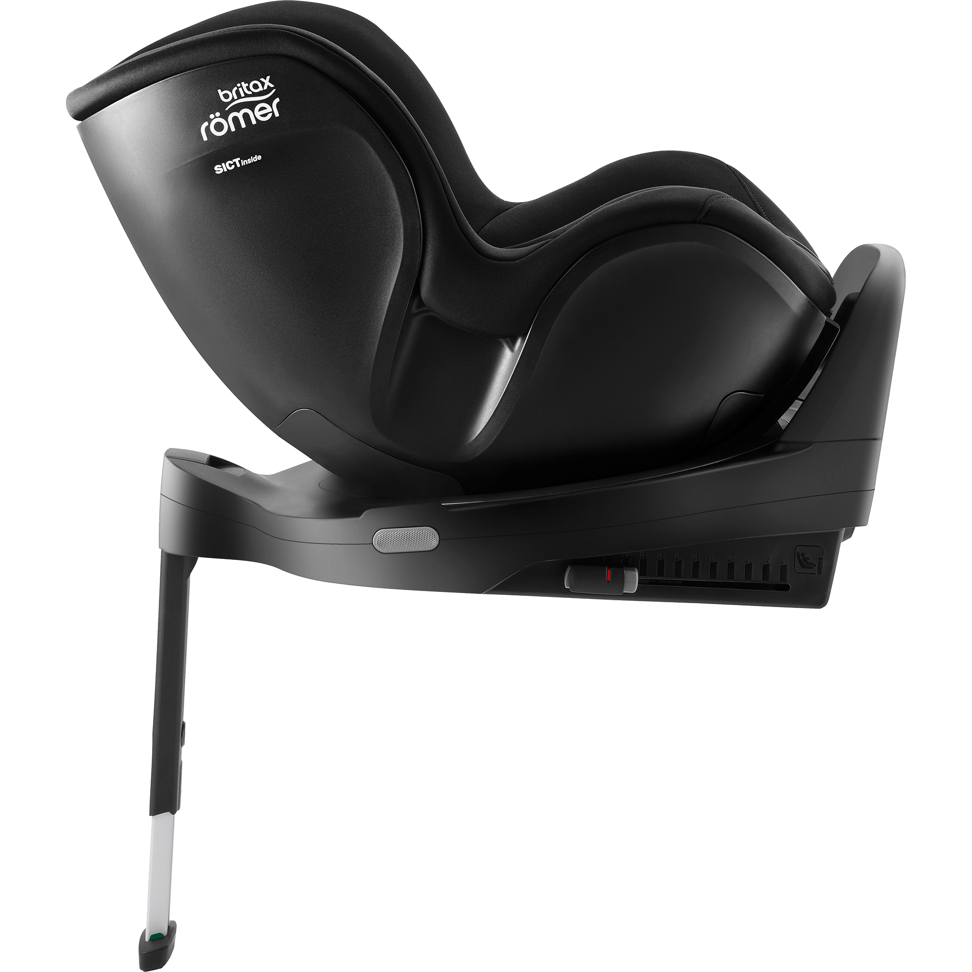 Britax Römer Dualfix Pro Classic - Deep Black miniatura 3