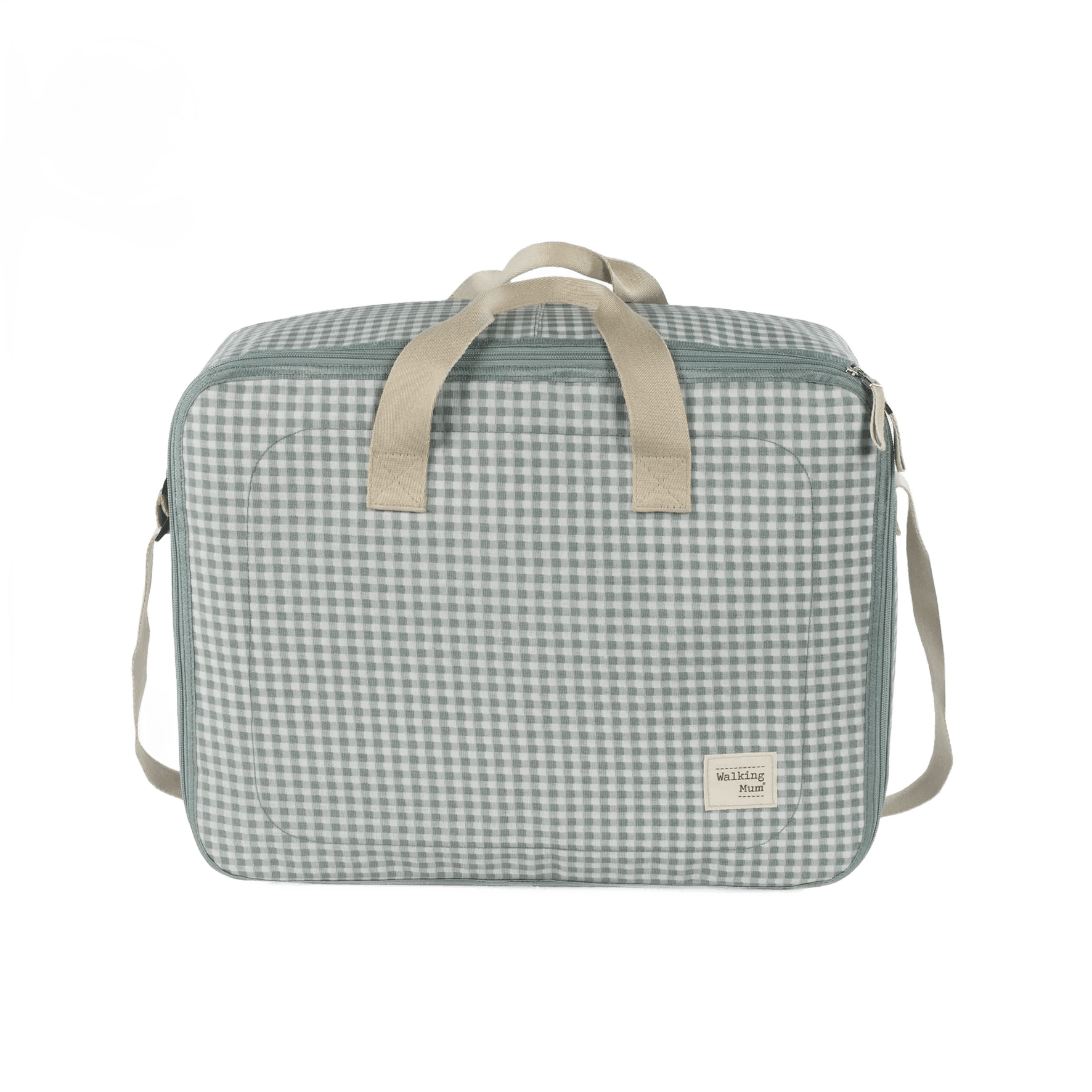 Mala de Maternidade I Love Vichy - Menta
