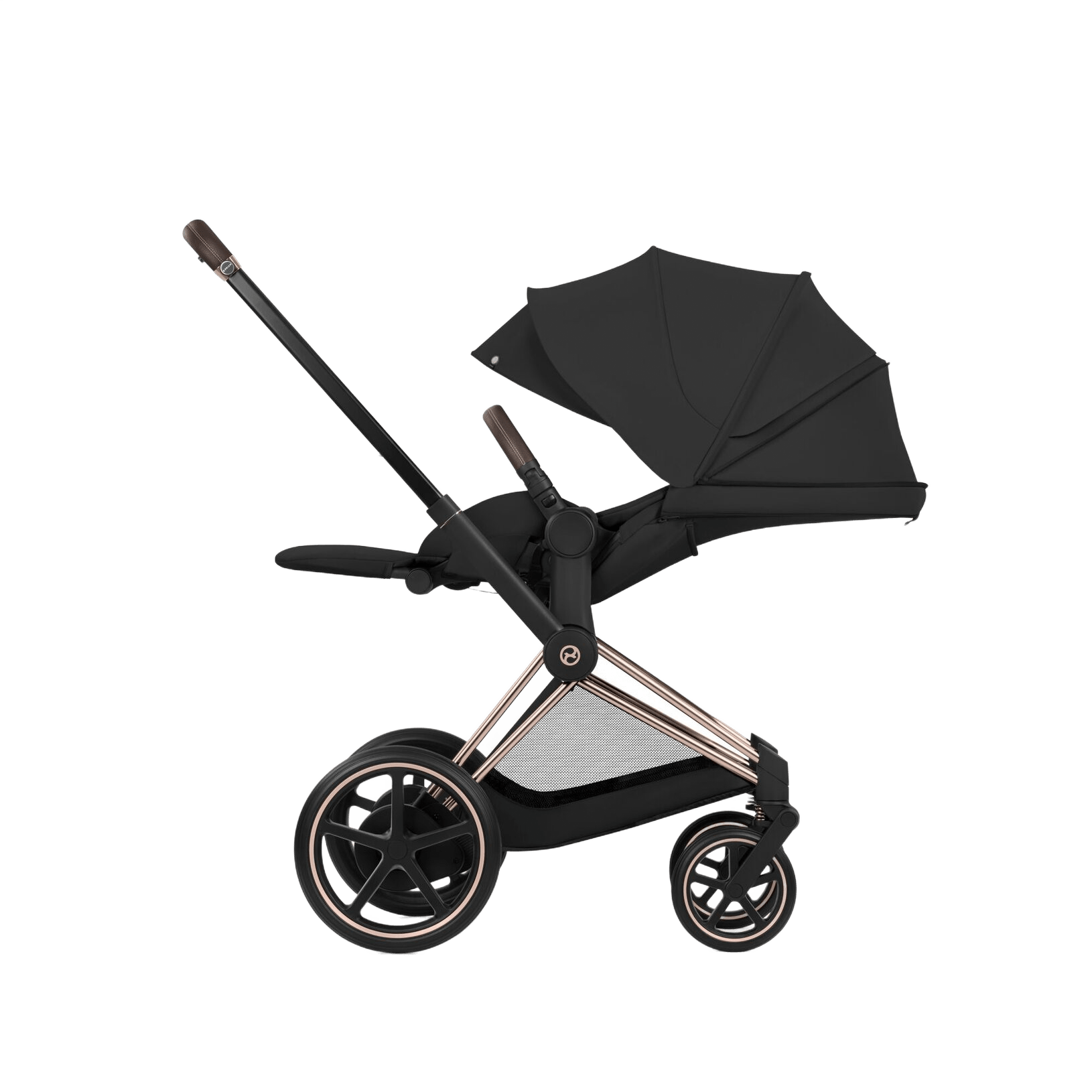 ePriam Comfort Rosegold + Alcofa Fold - Sepia Black miniatura 5