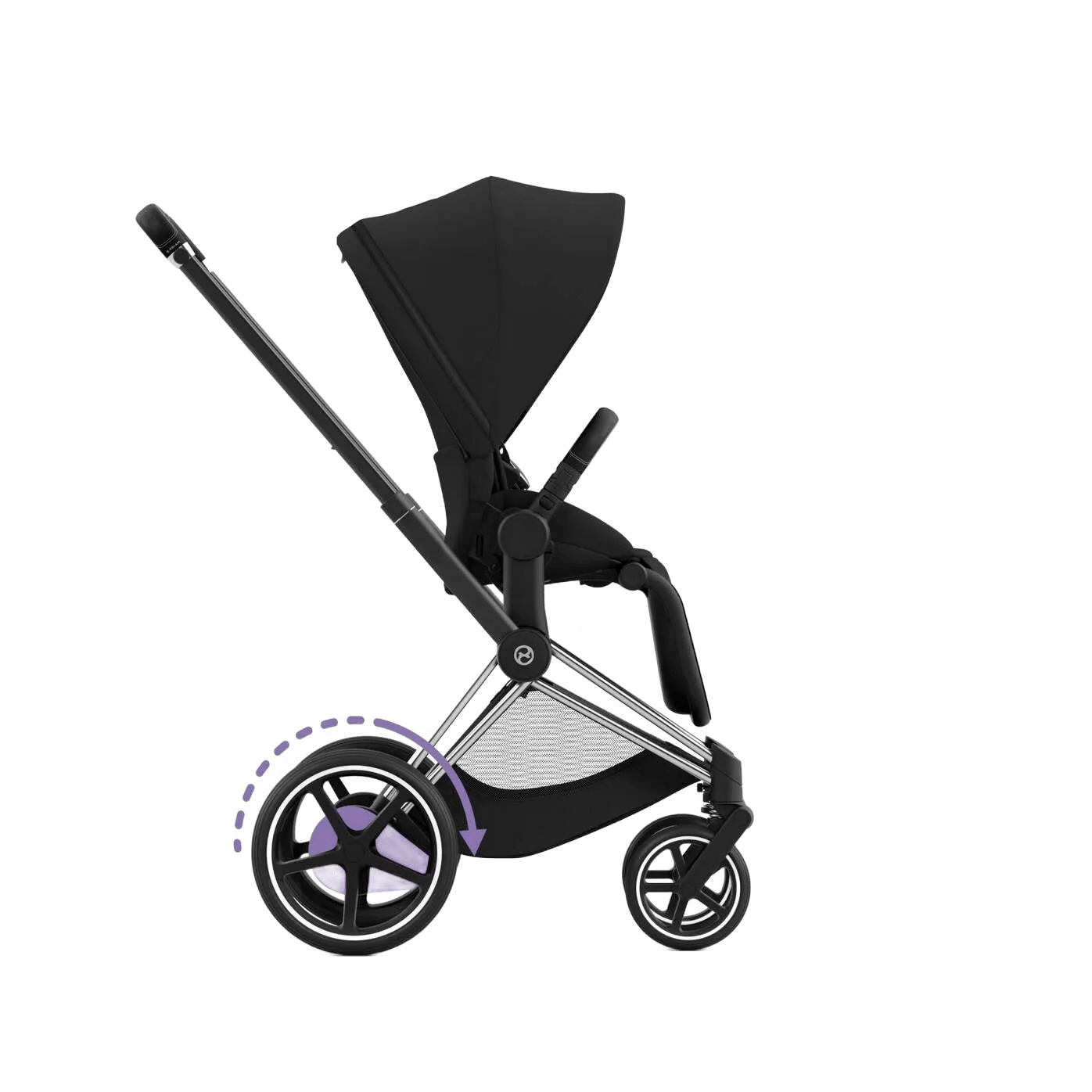 e-Priam - Chrome Black miniatura 2